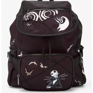 Disney-The Nightmare Before Christmas Icons Backpack /w Removable Belt Bag - NEW